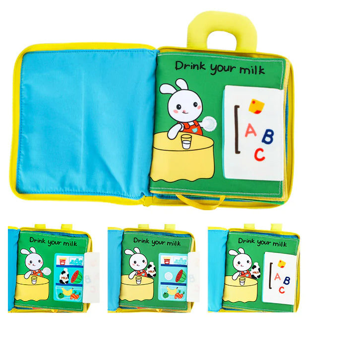 Soft Touch Educational Cloth Book