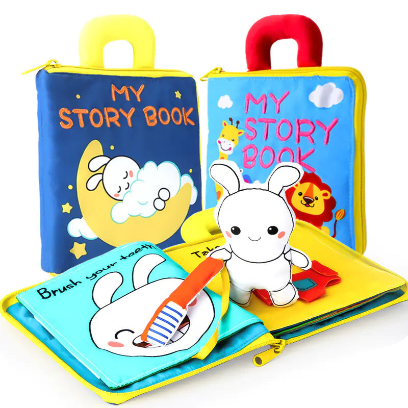 Soft Touch Educational Cloth Book