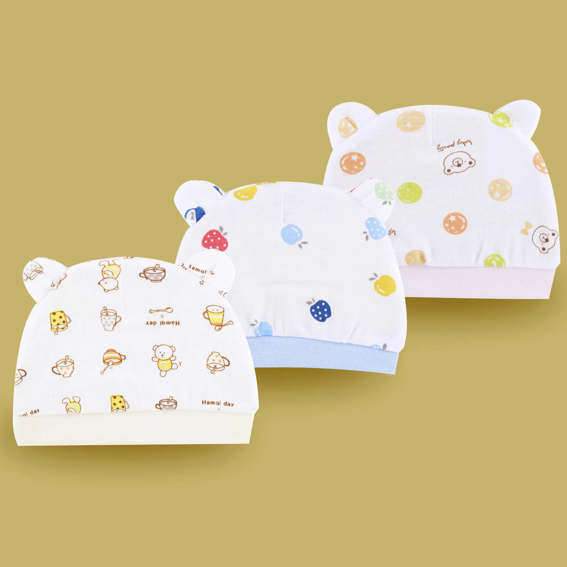 Cozy Cotton Baby Hats
