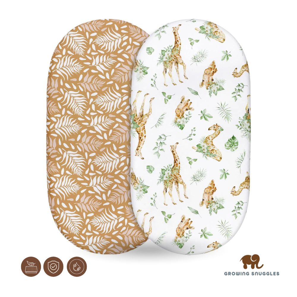 Soft Cotton Baby Cradle Fitted Sheet