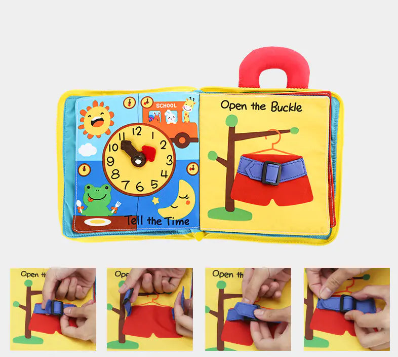 Soft Touch Educational Cloth Book