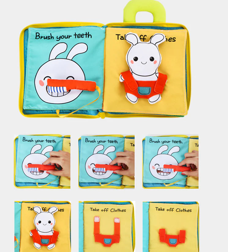 Soft Touch Educational Cloth Book